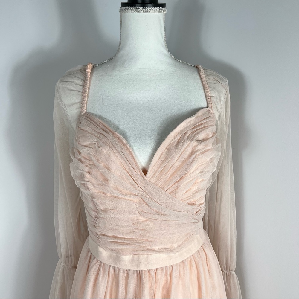 Nabela Noor X Eloquii tule blush dress - Picture 5 of 11